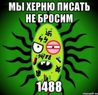 мы херню писать не бросим 1488