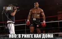  Нво: в ринге как дома