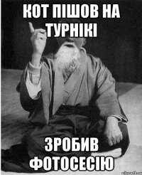 Кот пішов на турнікі зробив фотосесію