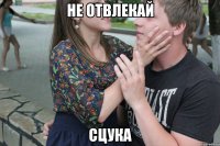 Не отвлекай сцука