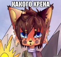 Какого хрена 