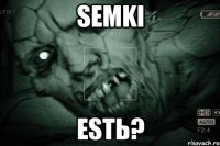 semki estь?