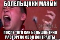 болельщики маями после того как большое трио расторгло свои контракты