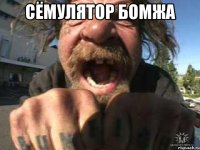 сёмулятор бомжа 