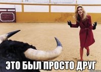  это был просто друг