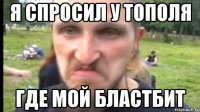 я спросил у тополя где мой бластбит