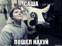 саша пошел нахуй