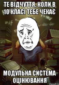 ТЕ ВІДЧУТТЯ, КОЛИ В 10 КЛАСІ ТЕБЕ ЧЕКАЄ МОДУЛЬНА СИСТЕМА ОЦІНЮВАННЯ