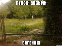 пупсік возьми вареникі