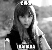 Сука Шалава