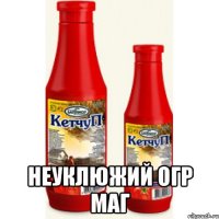  НЕуклюжий огр маг