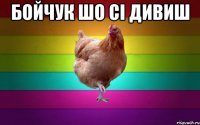 Бойчук шо сі дивиш 