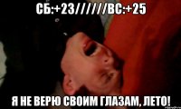 сб:+23//////вс:+25 я не верю своим глазам, лето!