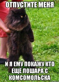 Отпустите меня И я ему покажу кто ещё лошара с комсомольска