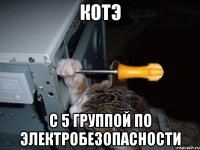 КОТЭ с 5 группой по электробезопасности