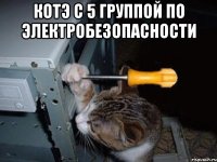 КОТЭ с 5 группой по электробезопасности 