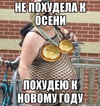 не похудела к осени похудею к новому году