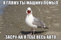 Я гляжу ты машину помыл Засру-ка я тебе весь авто