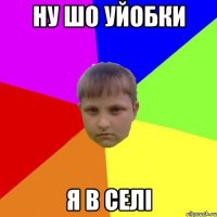 Ну шо уйобки Я в селі