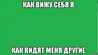 Как вижу себя я. Как видят меня другие.