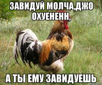 Завидуй молча,Джо охуененн, а ты ему завидуешь