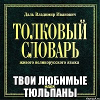  твои любимые тюльпаны