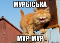 Мурыська Мур-мур