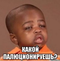  какой палюционируешь?