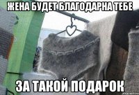 Жена будет благодарна тебе ЗА такой подарок