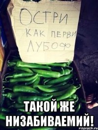  Такой же Низабиваемий!