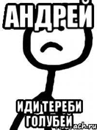 андрей иди тереби голубей