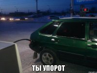  ты упорот