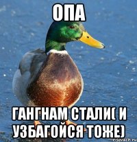 Опа Гангнам стали( и узбагойся тоже)