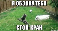 Я обзову тебя Стоп-кран