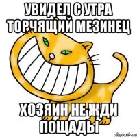 увидел с утра торчящий мезинец Хозяин не жди пощады