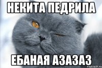 некита педрила ебаная азазаз
