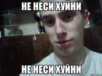 Не неси хуйни Не неси хуйни