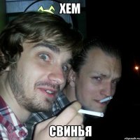 хем свинья