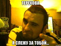 Терехова Я слежу за тобой...