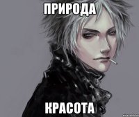 Природа Красота