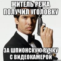 Житель Режа получил уголовку за шпионскую ручку с видеокамерой
