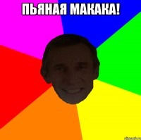 Пьяная макака! 