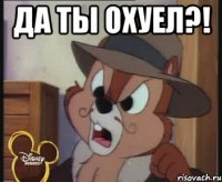 Да ты охуел?! 
