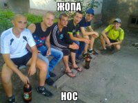 жопа нос