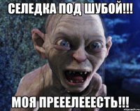 селедка под шубой!!! моя прееелееесть!!!