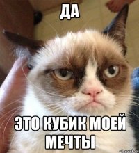 Да Это кубик моей мечты