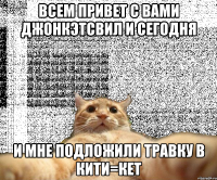 Всем привет с вами ДжонКэтсвил и сегодня И мне подложили травку в Кити=Кет