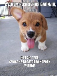 С днём рождения Балғын, Желаю тебе счастья,богатства,хороей учебы!