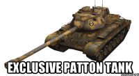  Exclusive Patton tank