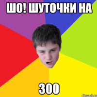 ШО! шуточки на 300